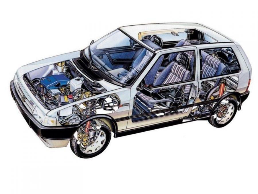  Fiat Uno 3-Door 1989 года  (фото 3 из 4)